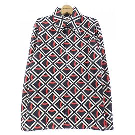 Maison Martin Margiela Maison Margiela Hemd Schwarz Rot