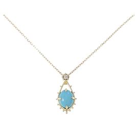 Autre Marque Collana in diamanti e tanzanite Au750 D'oro