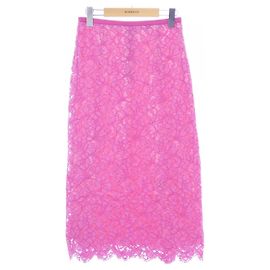 Autre Marque Drawer Skirt Pink