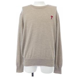 AMI Wollstrickwaren Beige
