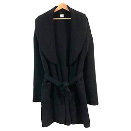 Autre Marque Cappotto in cashmere TSE Jetset Nero