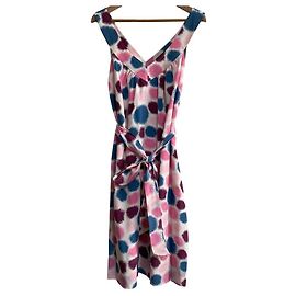 Robe imprimée en soie Marc by Marc Jacobs Rose