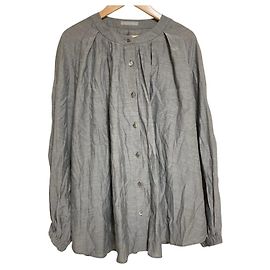 Theory luxe ICY LAWN Bluse Braun