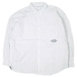 Autre Marque Camisa xadrez de algodão SSZ Western Hydrodynamic Research Limited Branco