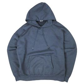 Autre Marque H BEAUTY&YOUTH Sudadera con capucha de algodón Azul Azul marino