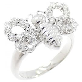 Autre Marque Anello Ponte Vecchio Au750 Diamante Argento