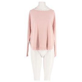 Autre Marque Jersey de cachemira rosa Rosa