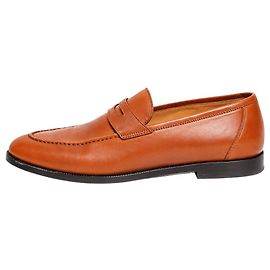Loro Piana Brown leather Sergio Walk loafers - size EU 37.5 Other