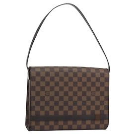 LOUIS VUITTON Damier Ebene Tribeca Ron Shoulder Bag N51160 LV Altro