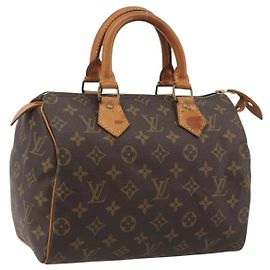 LOUIS VUITTON Monogram Speedy 25 Hand Bag M41528 LV Altro