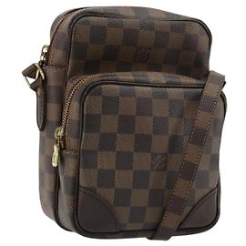 LOUIS VUITTON Damier Ebene Amazon Shoulder Bag SPO N48074 LV Otro