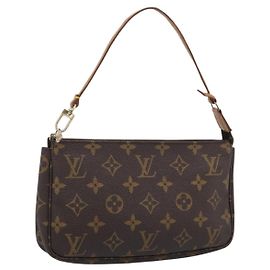 LOUIS VUITTON Monogram Pochette Accessoires Pouch M51980 LV Otro