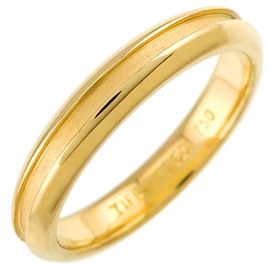 Autre Marque Anel Tiffany & Co. Grooved 1 em ouro amarelo 18K Outro