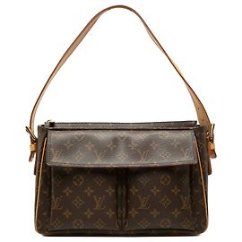 Louis Vuitton Brown Monogram Viva Cite GM Marron