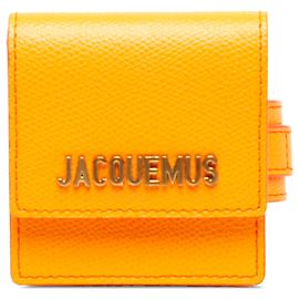 Jacquemus Le Sac Bracelet de cuero naranja Naranja