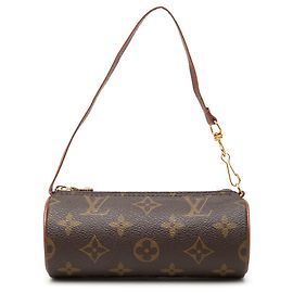 Louis Vuitton Brown Monogram Papillon Pochette Marrom