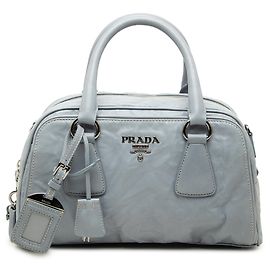 mala Prada Blue Nappa Antique Re Edition 2001 Top Handle Azul Outro
