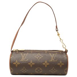Louis Vuitton Brown Monogram Papillon Pochette Brown