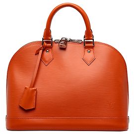 Louis Vuitton Orange Epi Alma PM Orange