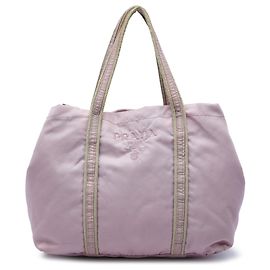 Prada Purple Tessuto Tote Purple Lavender