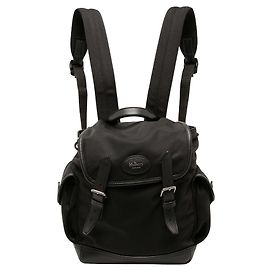 Mochila Mulberry Black Mini Nylon Heritage Backpack Negro