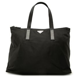 Bolso Tote Prada de Tessuto Negro Negro