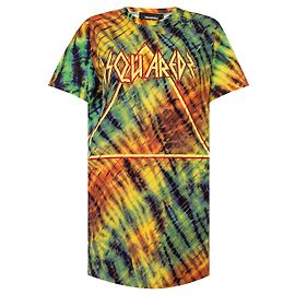 T-shirt longa tie dye em algodão Dsquared2 Multicor