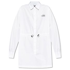 Dsquared2 Robe en coton avec poches Blanc