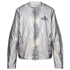 Giacca Diesel J-POP grigia in nylon Grigio