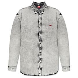Diesel ‘D-FLAIM-S’ Denimhemd Grau