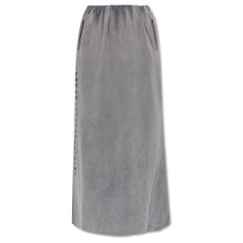 Falda larga Diesel O-REIRA gris de algodón Gris