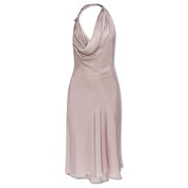 Vestido midi rosa D-ESTINY Diesel Rosa