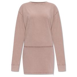 Abito rosa in cotone stampato Dsquared2 Rosa