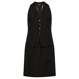 Vestido de lã preto Dsquared2 Preto