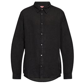 Diesel S-WERP Shirt Black Linen Black