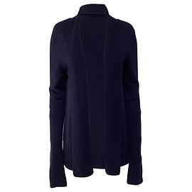 Vince Strick-Cardigan aus Kaschmir in Navy Blue Blau Marineblau