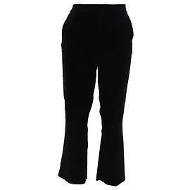 Autre Marque Pantaloni a zampa Frame in cotone nero Nero