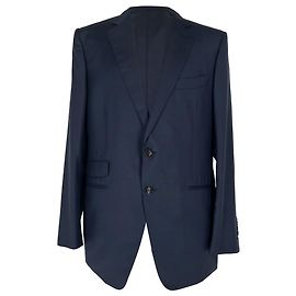 Tom Ford Tom Ford O'Connor Slim-Fit Blazer in Navy Blue Wool Blue Navy blue