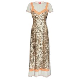 Robe midi D-ILE Diesel multicolore à motif animalier Multicolore