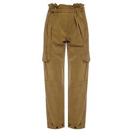 Calças com cinto Rag & Bone verde lyocell Verde