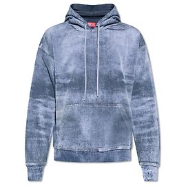 Diesel sudadera ‘D-NLABEL-HOOD-FSD’ Azul