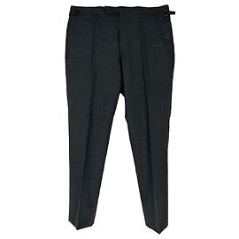 Tom Ford Slim-Fit Trousers in Grey Wool Grey
