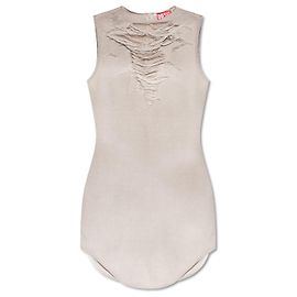Abito Diesel D-YASMI grigio in cotone Grigio