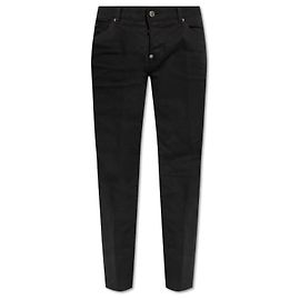 Jeans Slim Fit Cool Girl Dsquared2 Pretos Preto
