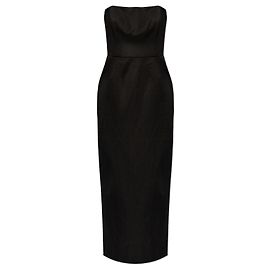 Autre Marque Vestido largo negro Romeo POSSE Negro