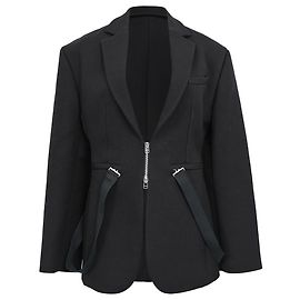 Jacquemus La Veste Filu Blazer in Black Wool Black