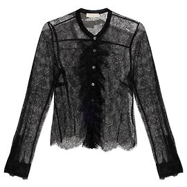 Camicia in pizzo Cecile nera Ulla Johnson Nero