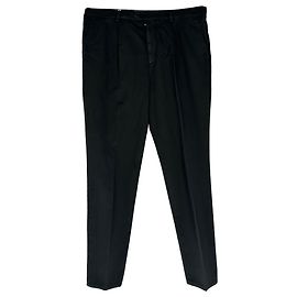 Calças Brunello Cucinelli em algodão preto Preto