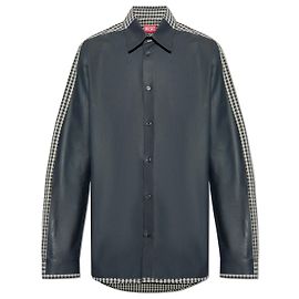 Camisa Diesel S-BOLT gris de algodón Gris