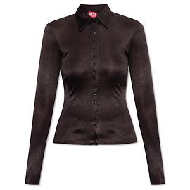 Diesel Hemd C-ELAIA Schwarz Schwarz